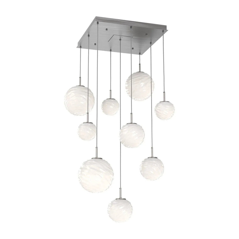 Gaia Square LED Multi Light Pendant