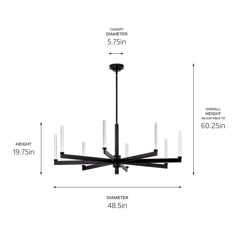 Sycara Chandelier 1 Tier Large