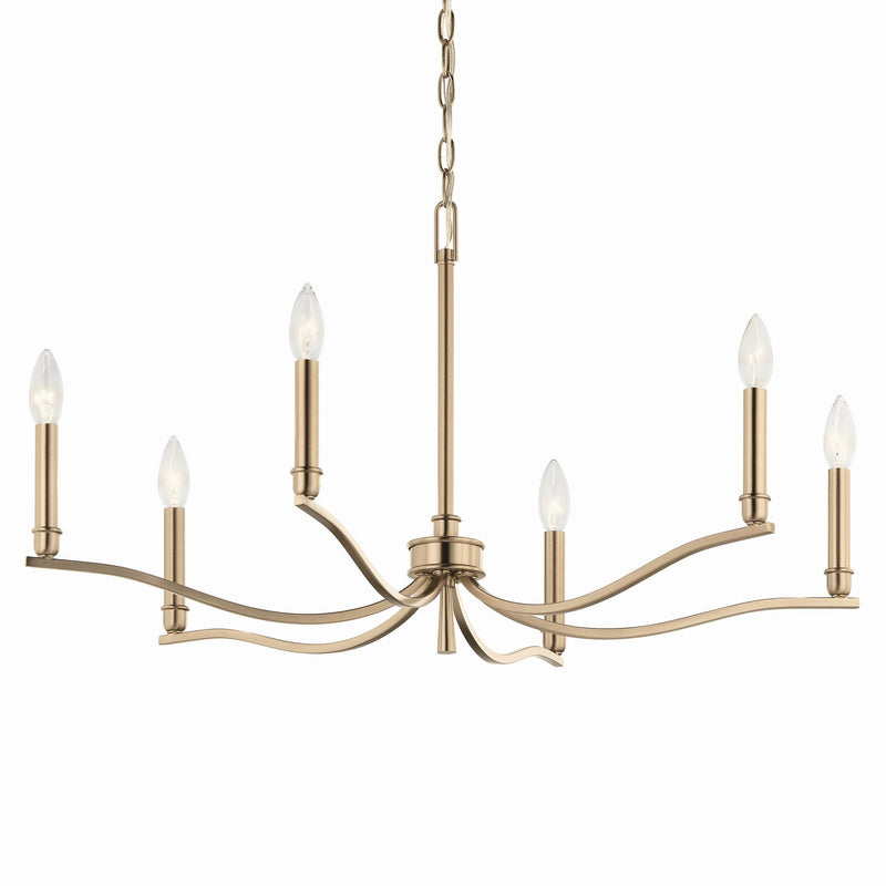 Malene Chandelier 1 Tier Small