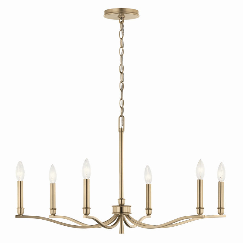 Malene Chandelier 1 Tier Small