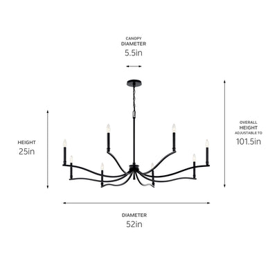 Malene Linear Chandelier