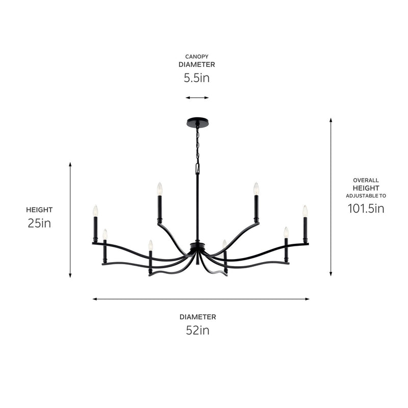 Malene Linear Chandelier