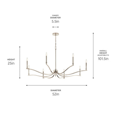 Malene Linear Chandelier