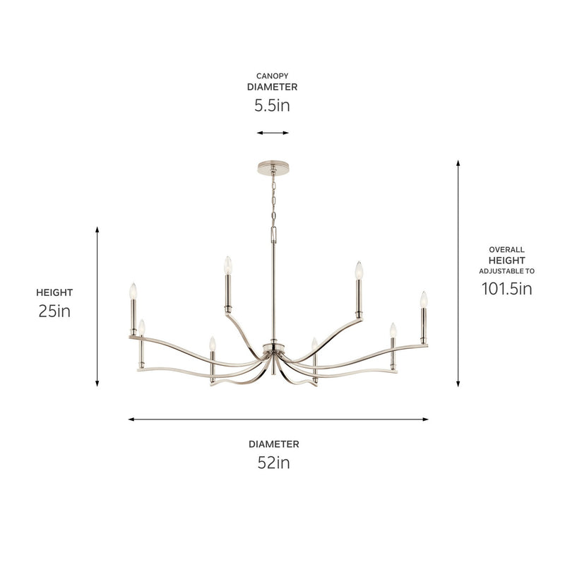 Malene Linear Chandelier