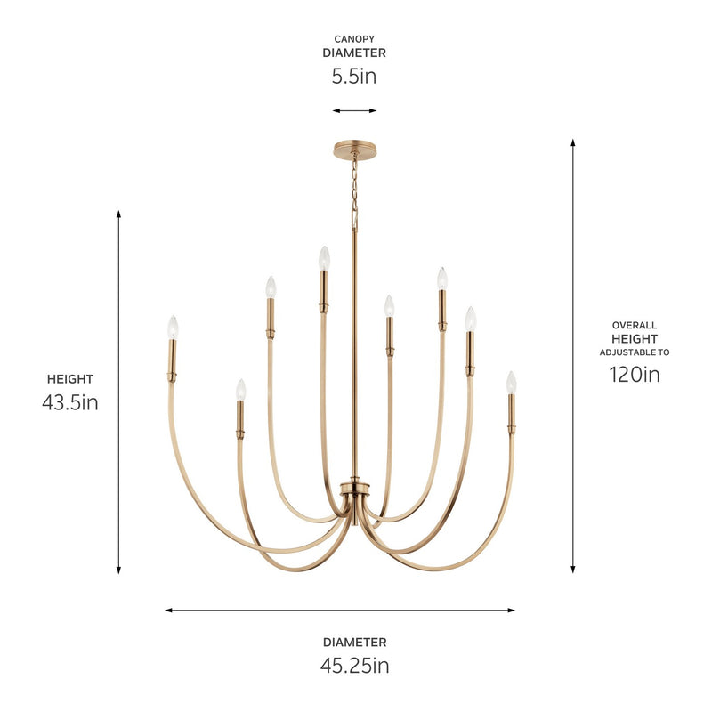 Malene Round Chandelier