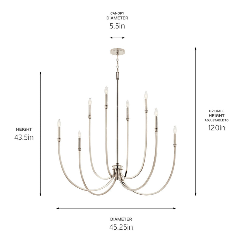 Malene Round Chandelier