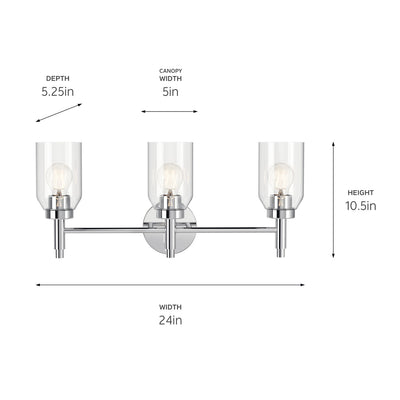 Madden Bathroom Vanity Light