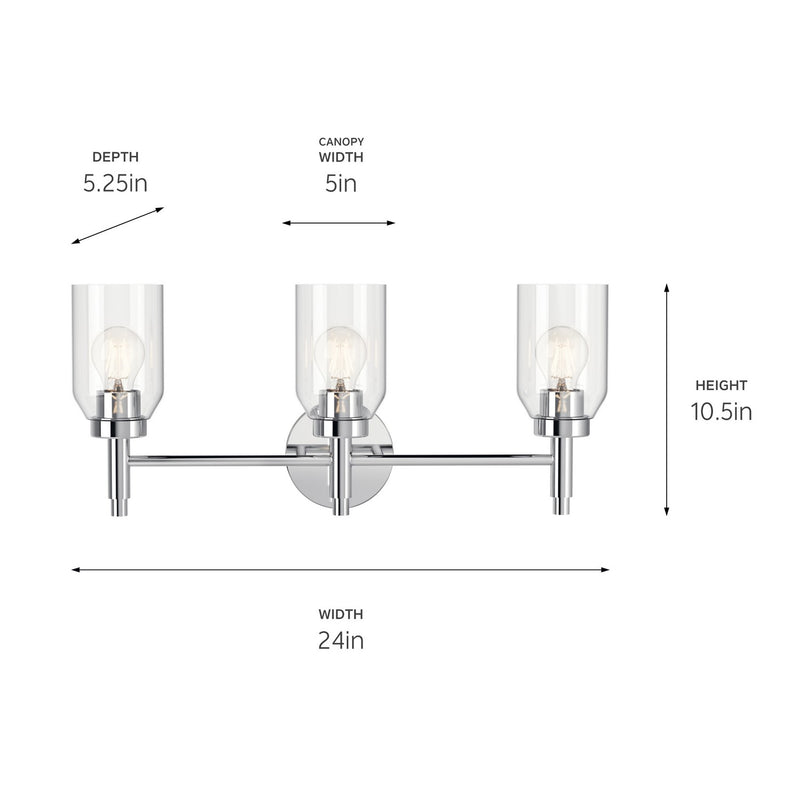 Madden Bathroom Vanity Light