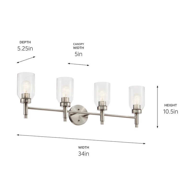 Madden Bathroom Vanity Light
