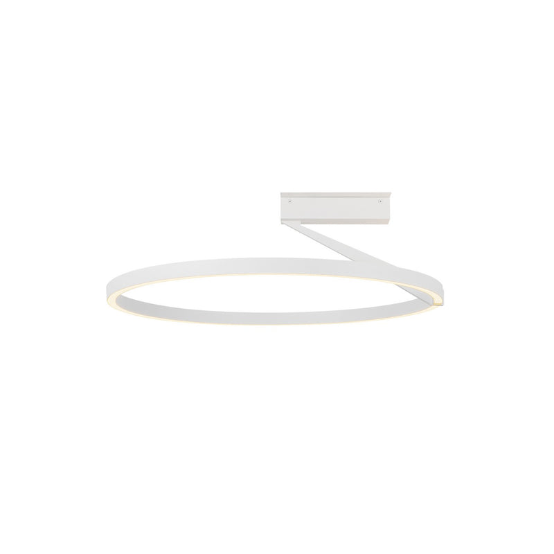 Roda Color-Select Semi Flush Ceiling Light