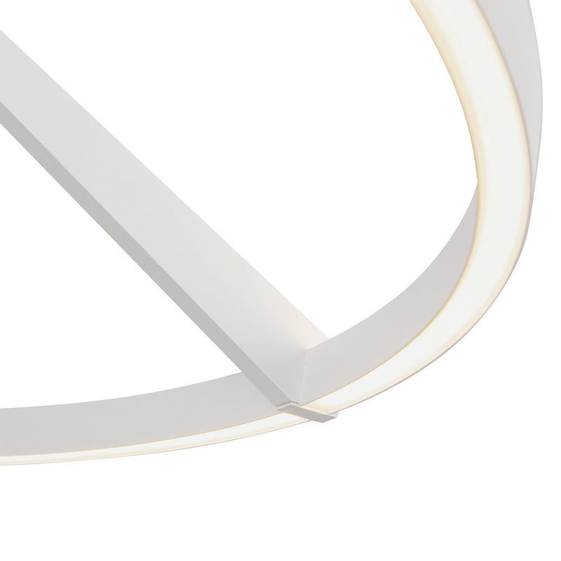 Roda Color-Select Semi Flush Ceiling Light