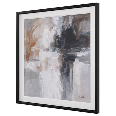 Wings Neutral Abstract Art