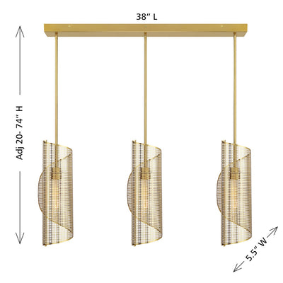 Hillbourne Linear Chandelier