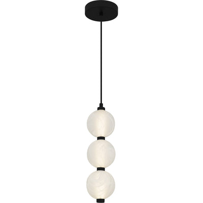 Quoizel - PCCAD1505MBK - LED Mini Pendant - Clarendon - Matte Black