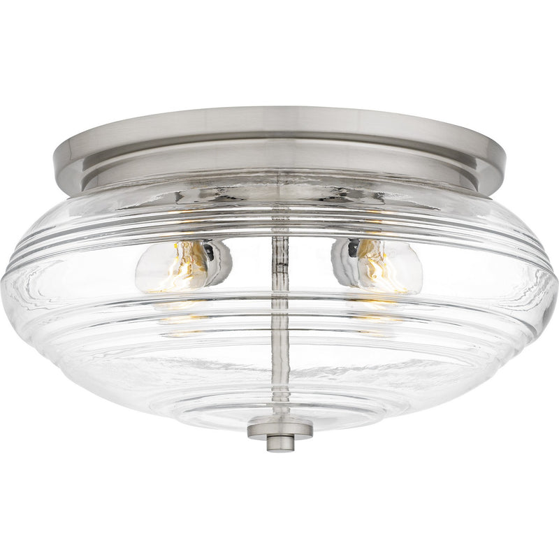 Quoizel - QFL6773BN - Four Light Flush Mount - Gatonby - Brushed Nickel
