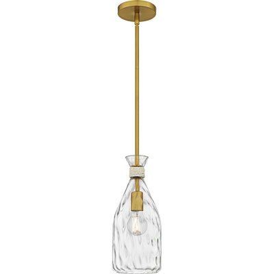 Quoizel - QPP6782BRG - One Light Mini Pendant - Govada - Brushed Gold