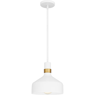 Quoizel - QPP6804W - One Light Mini Pendant - Arbor - Matte White