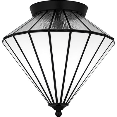 Quoizel - TF6812MBK - Three Light Flush Mount - Liam - Matte Black