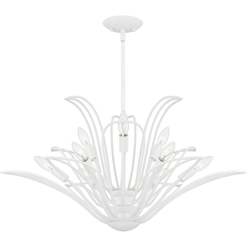 Quoizel - TLH5032SW - Nine Light Chandelier - Tallulah - Sand White