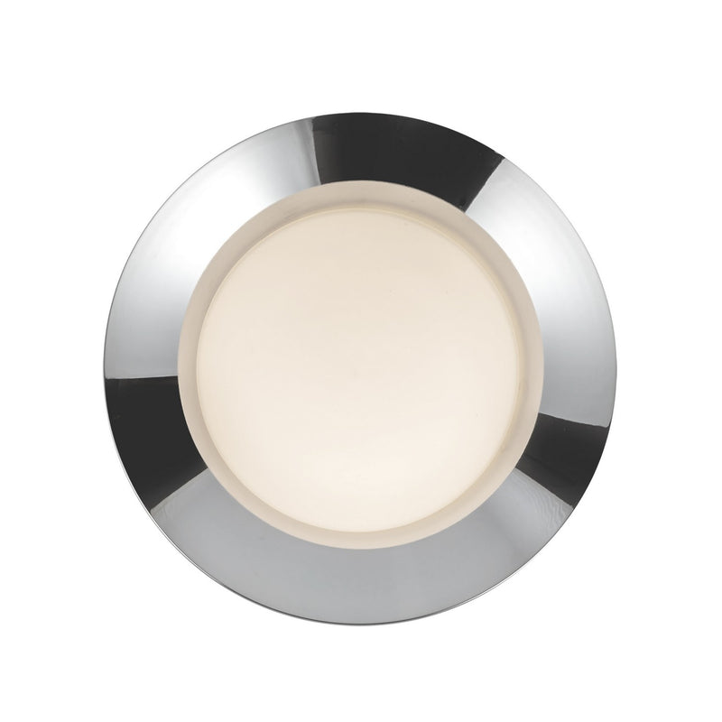 Kuzco Lighting - WS77909-CH/OP - LED Wall Sconce - Cleo - Chrome/Opal Glass