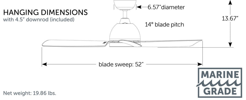 Starboard Ceiling Fan