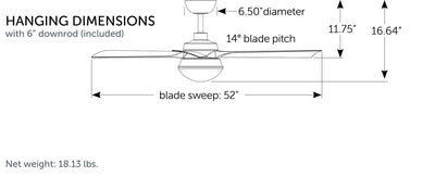 Barlow Ceiling Fan with Light