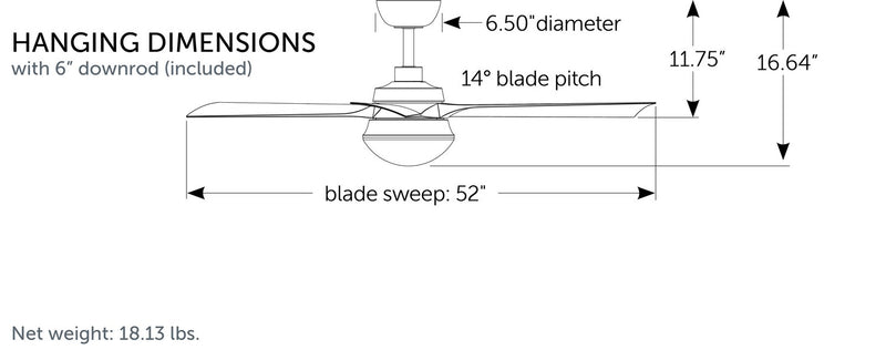 Barlow Ceiling Fan with Light