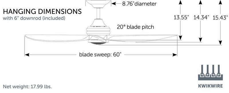Aviara Ceiling Fan with Light