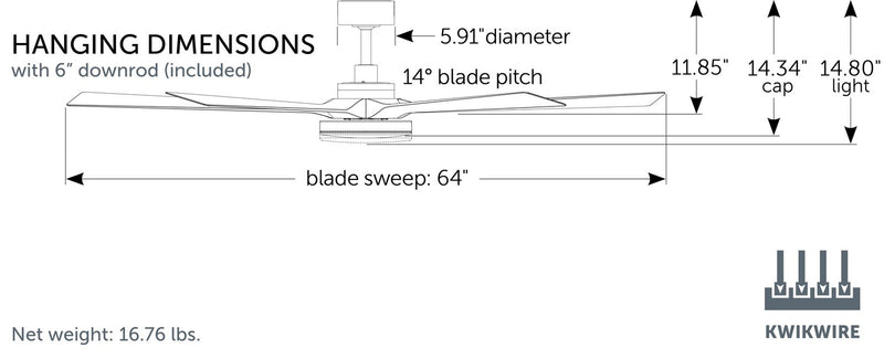 TorchAire Ceiling Fan