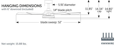 TorchAire Ceiling Fan