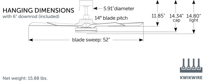 TorchAire Ceiling Fan