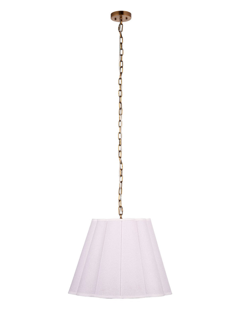 Scalloped Pendant