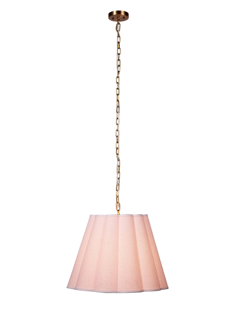 Scalloped Pendant
