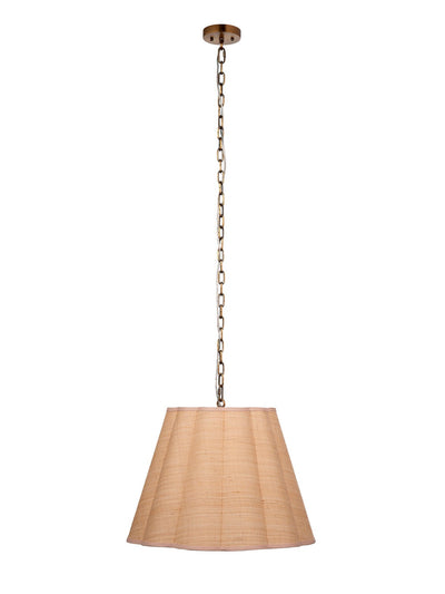 Scalloped Pendant