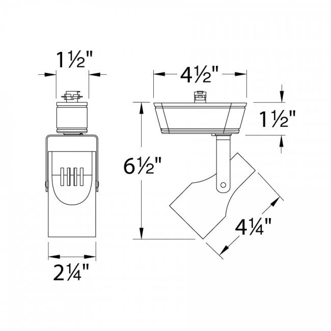 Low Voltage 007 H/J/L LED Track Head 120V