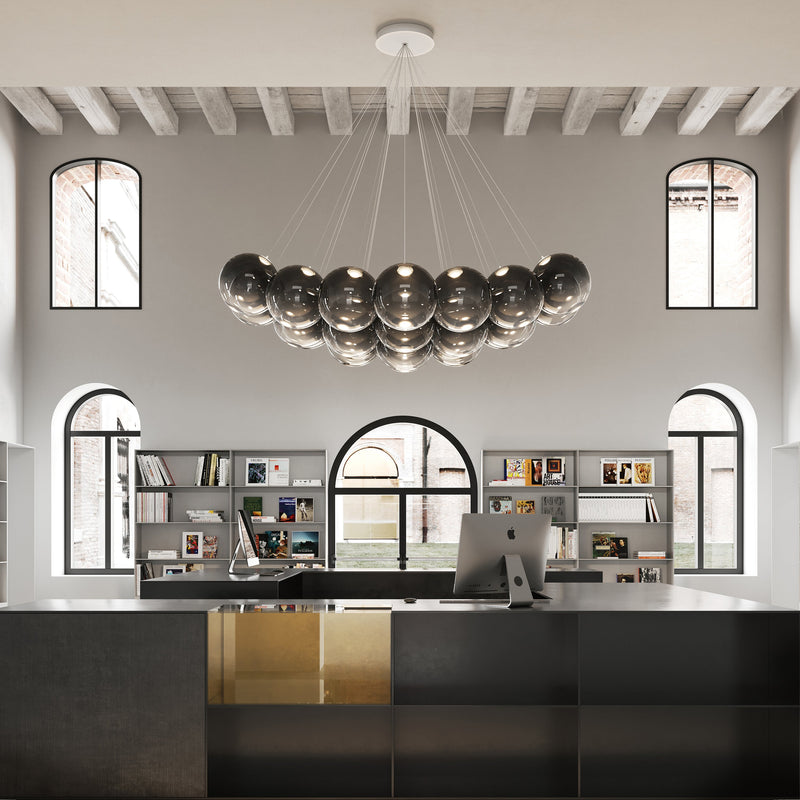 Random Cloud Large Chandelier