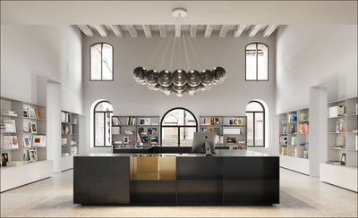 Random Cloud Large Chandelier