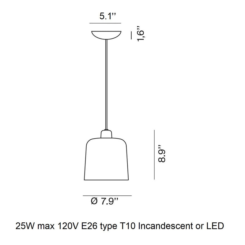 Zile Pendant Light