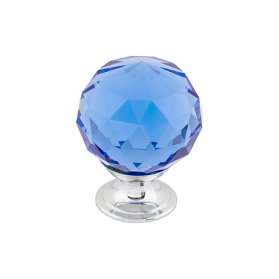 Blue Crystal Knob