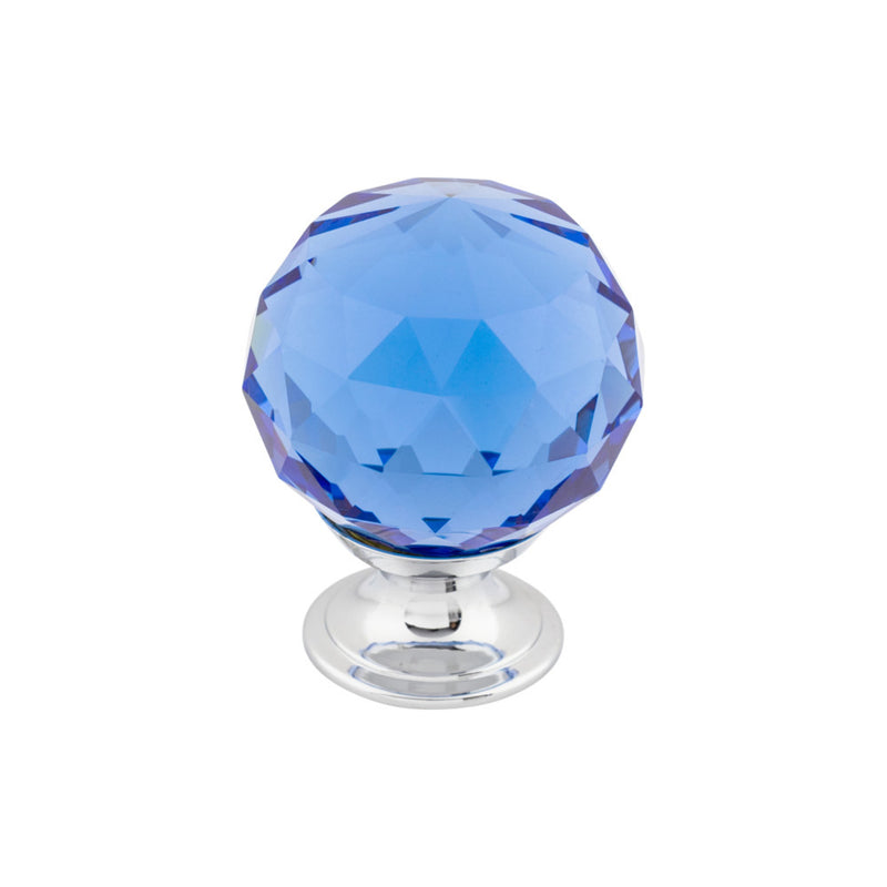 Blue Crystal Knob