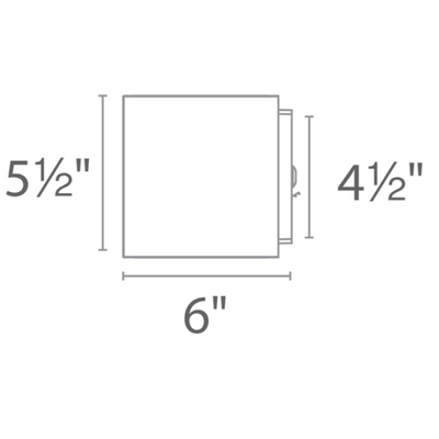 Bloc Outdoor Up or Down Wall Sconce