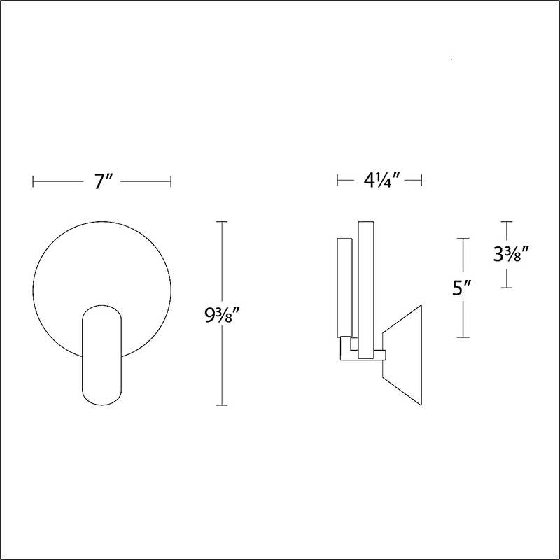Oracle Wall Sconce