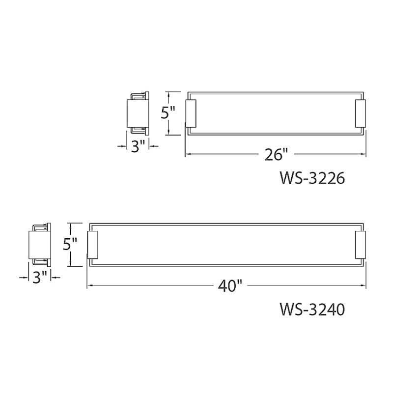 Polar Bathroom Vanity Light