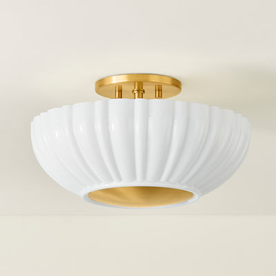 Anne Semi Flush Ceiling Light