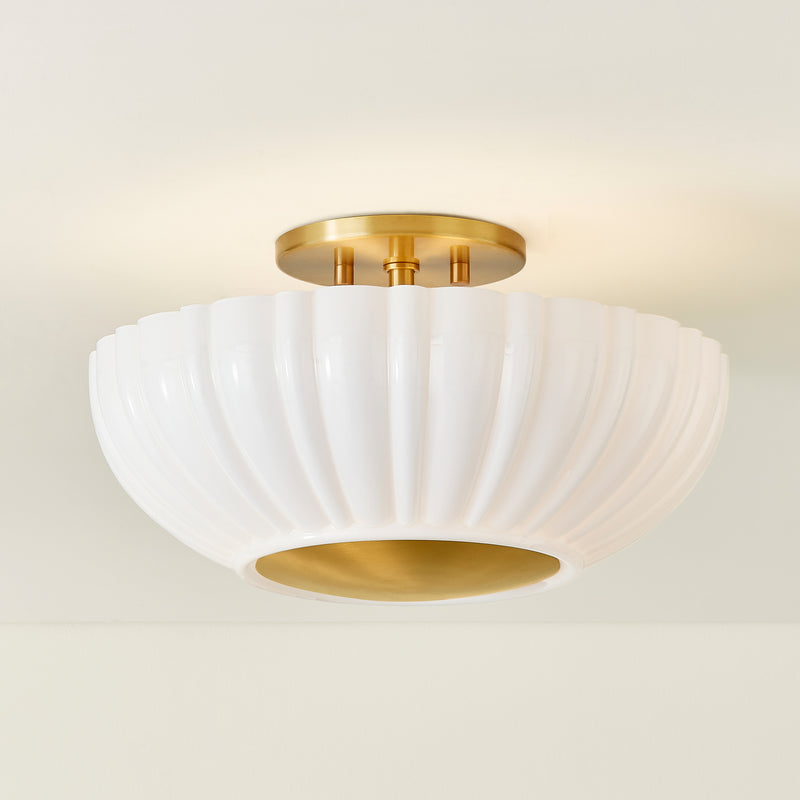 Anne Semi Flush Ceiling Light