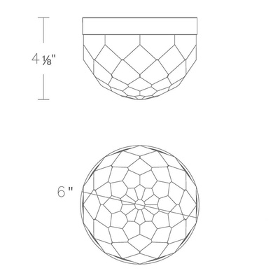 Cascade Wall / Ceiling Light