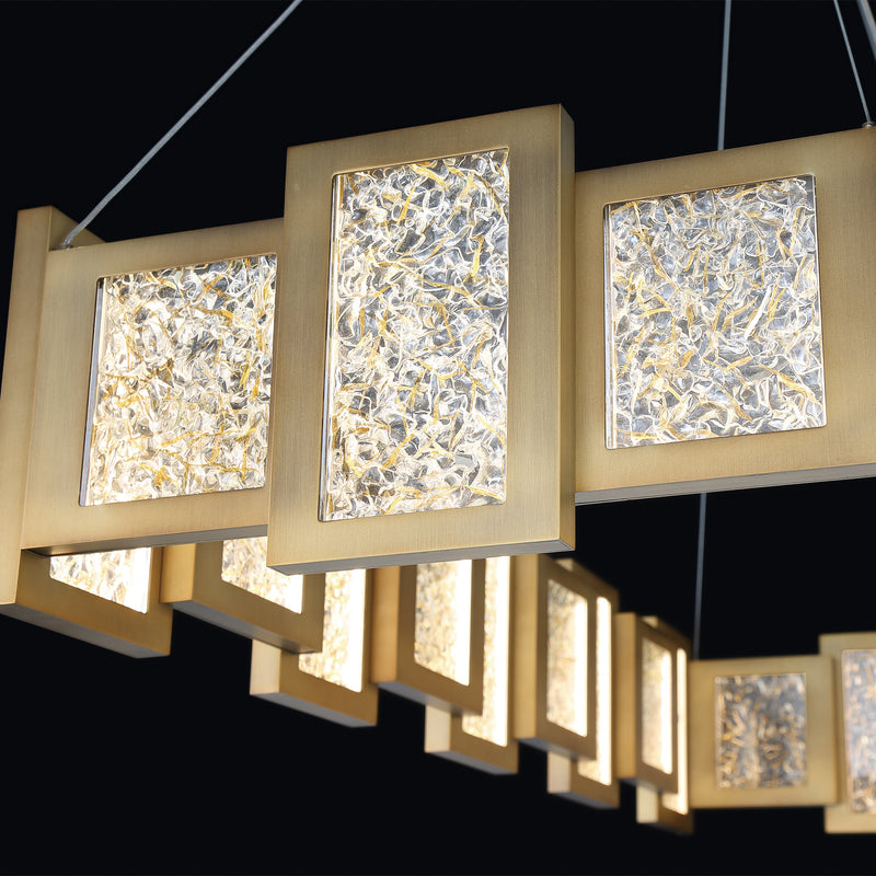 Fury Rectangular Chandelier