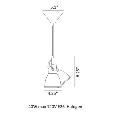 Stirrup Pendant Light