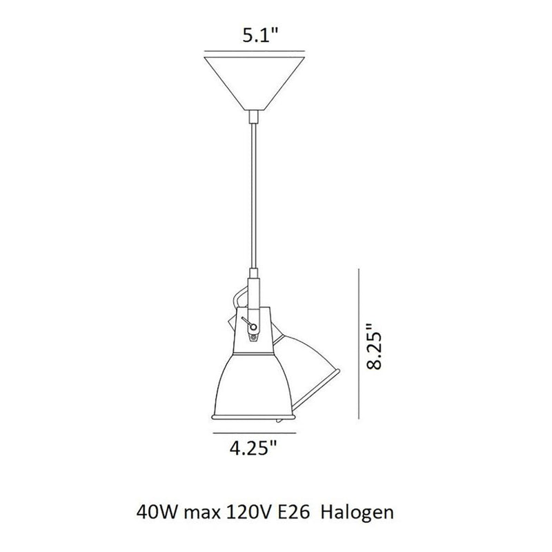 Stirrup Pendant Light