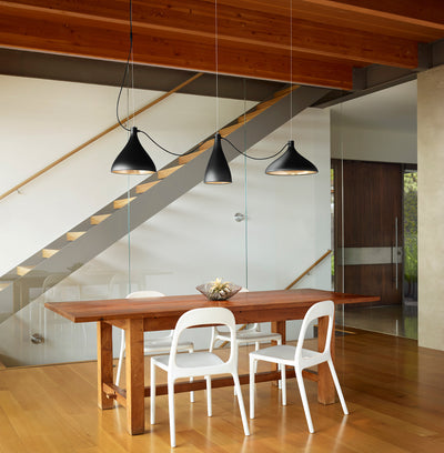 Swell String Mixed Multi Light Pendant